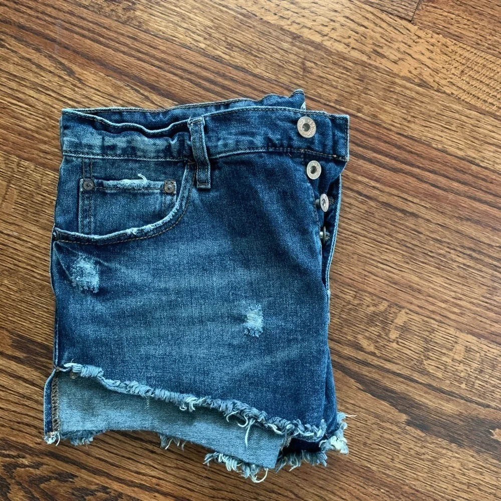 Free People Jean Shorts